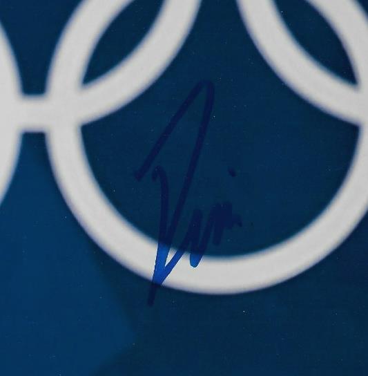 Signed Beatriz Haddad Maia Tennis Autographed 8x10 Photo #6 Original
