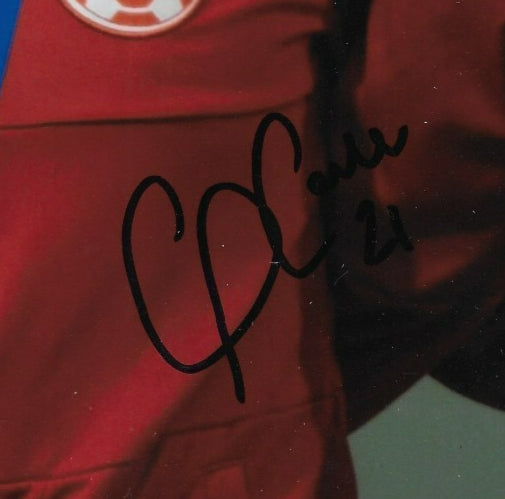 Signed Gabrielle Carle Team Canada Womens Soccer 8x10 Photo #2 Original