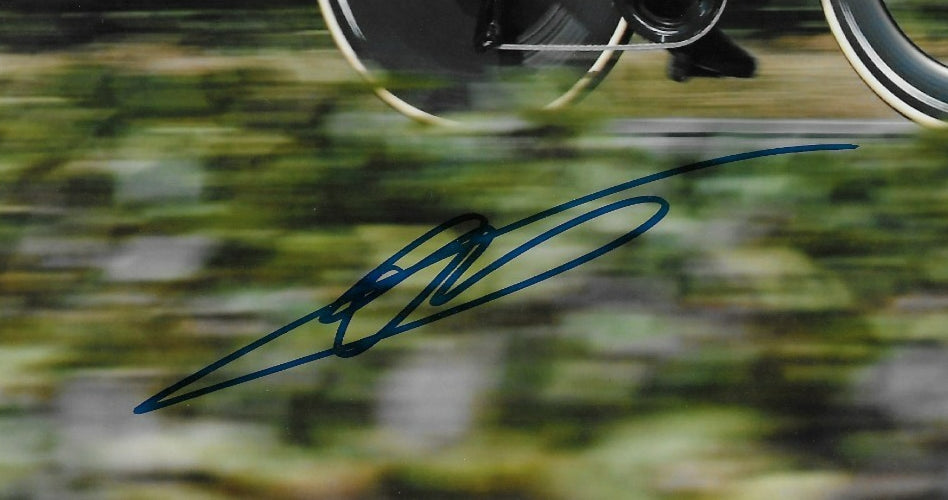 Signed Cycling Oscar Onley UCI Team Picnic–PostNL 8x10 Photo #1 Original