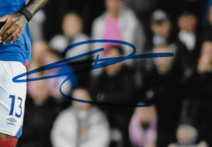 Signed Derek Cornelius Glasgow Rangers FC Team Canada FC 8x10 Photo #1 Original