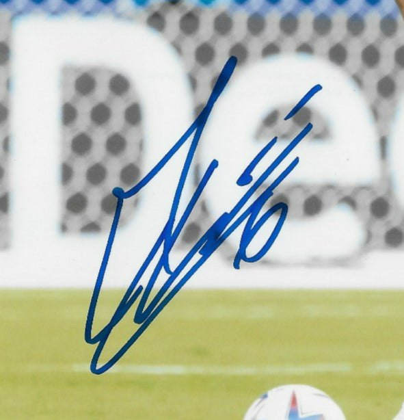 Signed Mathieu Choiniere Team Canada FC Autographed 8x10 Photo #1 Original