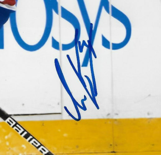 Signed Adam Edstrom New York Rangers Autographed 8x10 Photo #3 Original