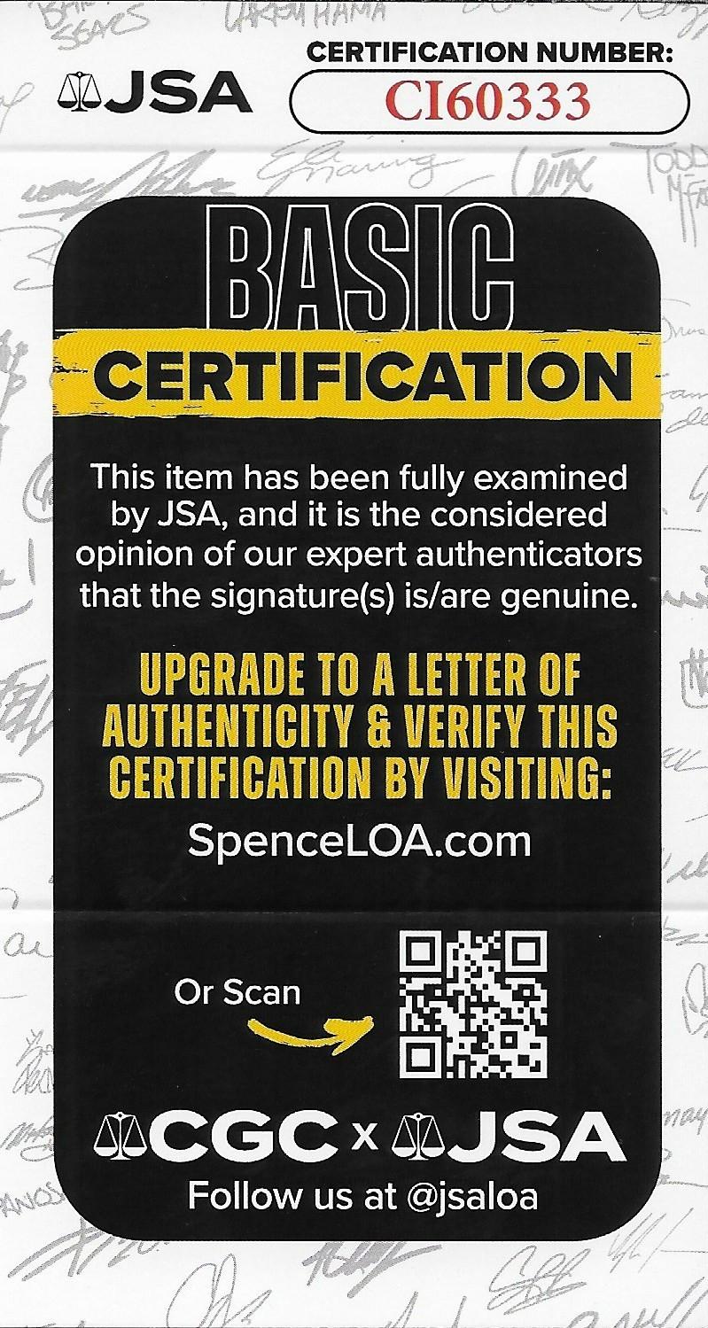 Signed Jacob Elordi Euphoria 8x10 Photo #2 with JSA Authentication