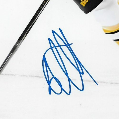 Signed Fabian Lysell Boston Bruins Autographed 8x10 Photo #5 Original