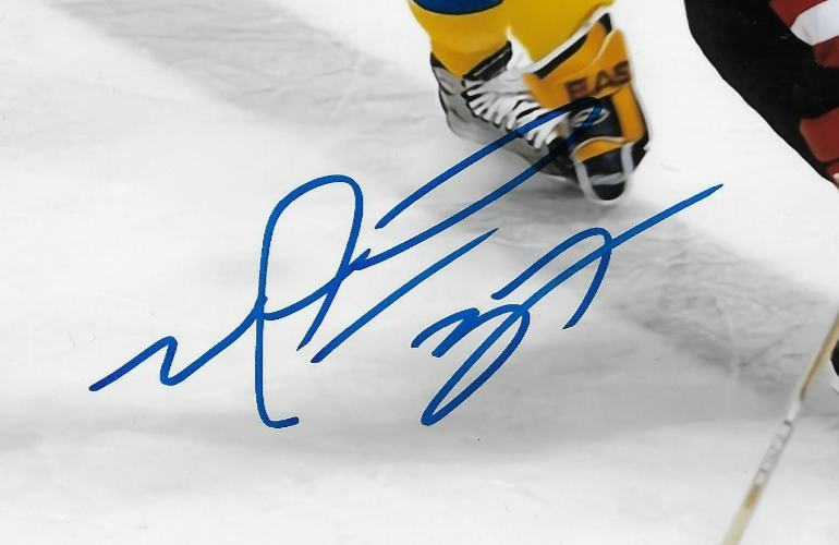 Signed Michael Mike Peca Team Canada Autographed 8x10 Photo #7 Original