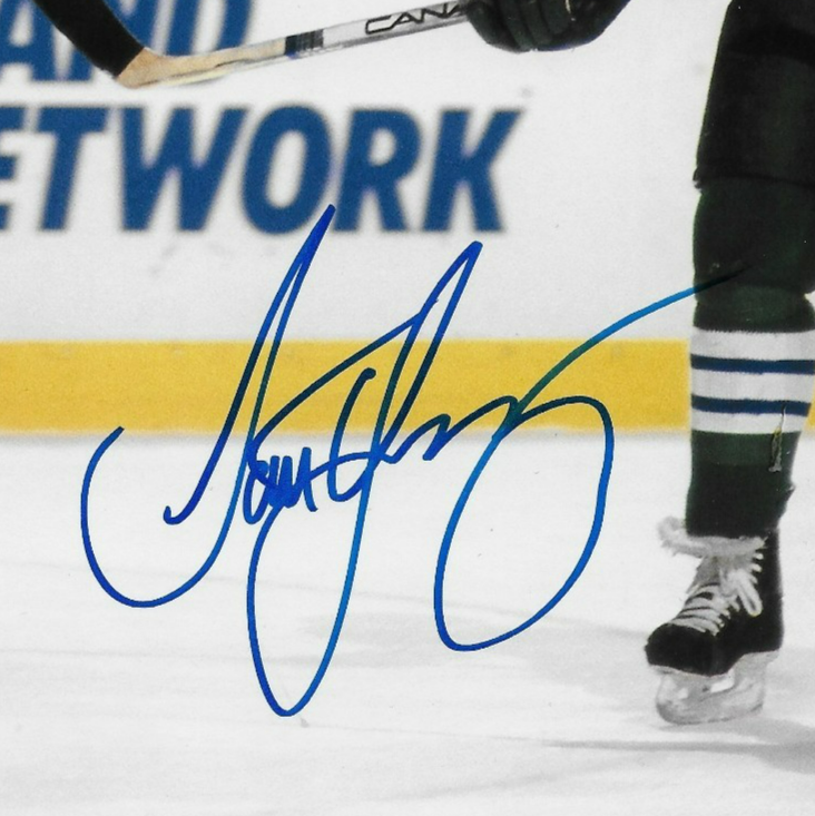 Signed Scott Young Hartford Whalers Autographed 8x10 Photo #1 Original