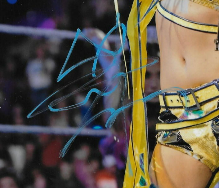 Signed Giulia Friday Night Smack Down WWE Autographed 8x10 Photo #8 Original