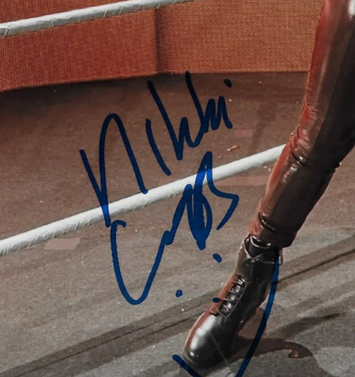Signed Nikki Cross Smack Down WWE Autographed 8x10 Photo #2 Original