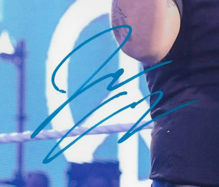 Signed Joe Gacy Smack Down WWE Autographed 8x10 Photo #1 Original