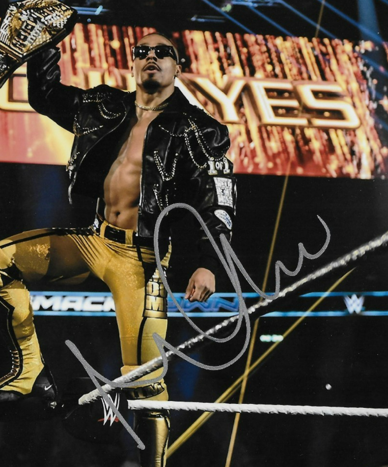 Signed Carmelo Hayes Smack Down WWE Autographed 8x10 Photo #1 Original