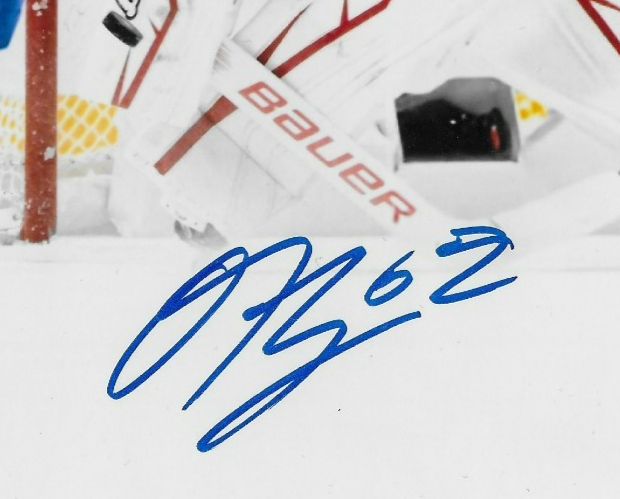 Signed Owen Beck Montreal Canadiens 2022 Draft Pick 8x10 Photo #1 Original