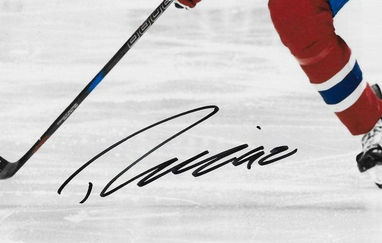 Signed Patrik Laine Montreal Canadiens Autographed 8x10 Photo #5 Original