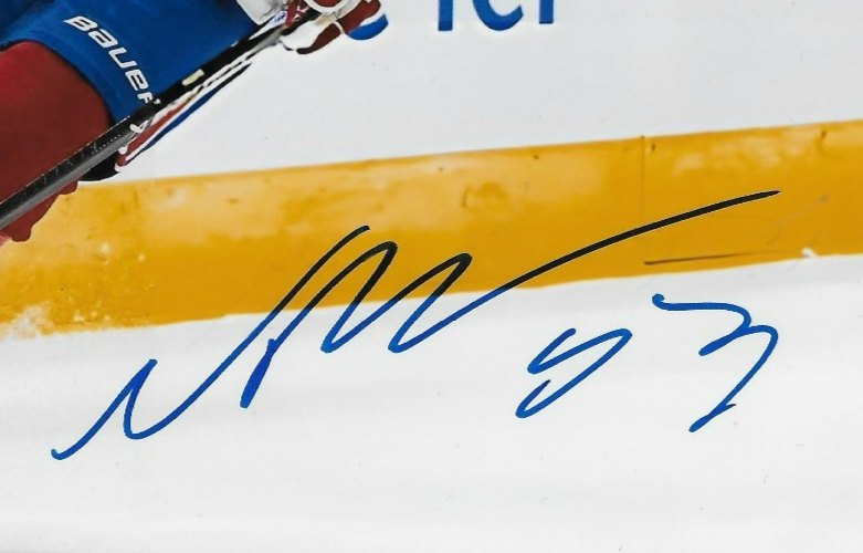 Signed Noah Dobson Montreal Canadiens Autographed 8x10 Photo #2 Original
