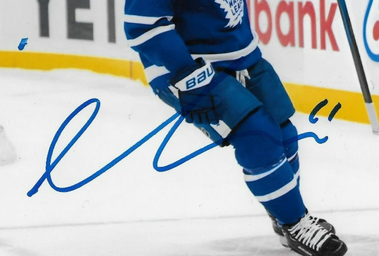 Signed Max Domi Toronto Maple Leafs Autographed 8x10 Photo #1 Original