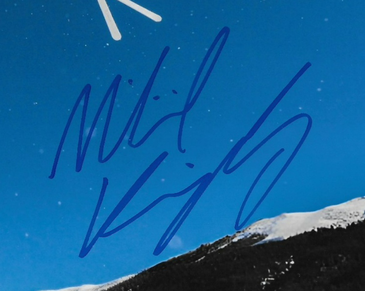 Signed Mikael Kingsbury 2026 Milano Cortina Olympics Moguls 8x10 Ph. #2 Original