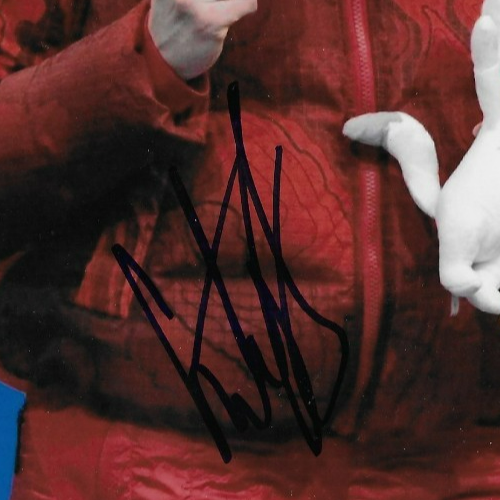 Signed Courtney Sarault 2026 Milano Olympics Speed Skating 8x10 Ph. #2 Original
