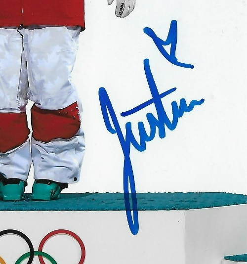 Signed Chloe + Justine Dufour-Lapointe Olympics Free Style 8x10 Photo Original