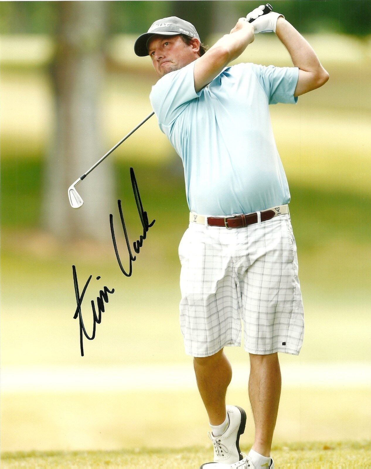 Autographed Tim Clark PGA Golf 8x10 Photo Original