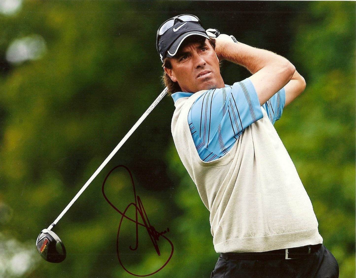 Autographed Stephen Ames PGA Golf 8x10 Photo #2 Original