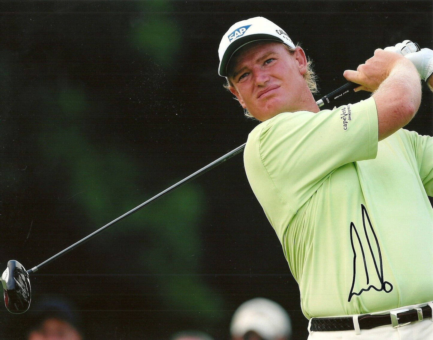 Autographed Ernie Els PGA Golf 8x10 Photo #2 Original