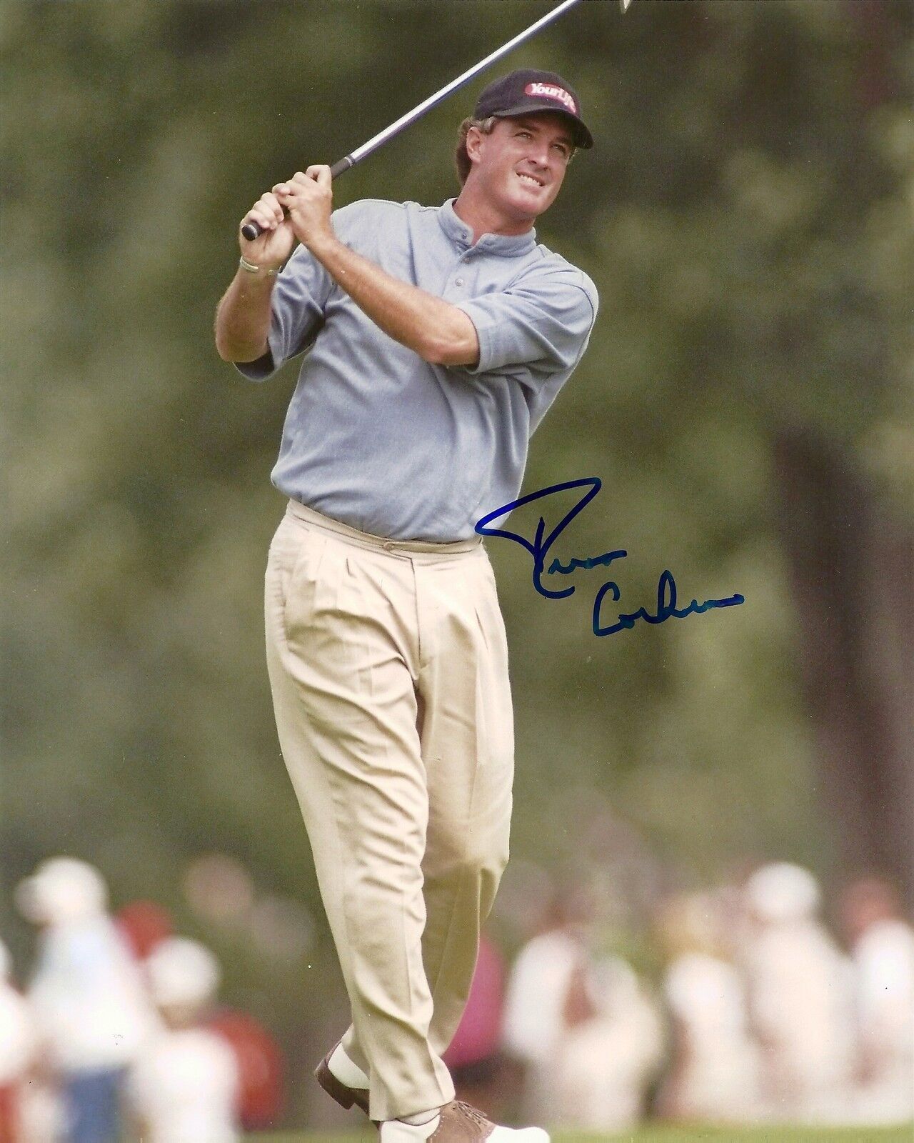 Photo originale dédicacée de Russ Cochran PGA Golf 8x10