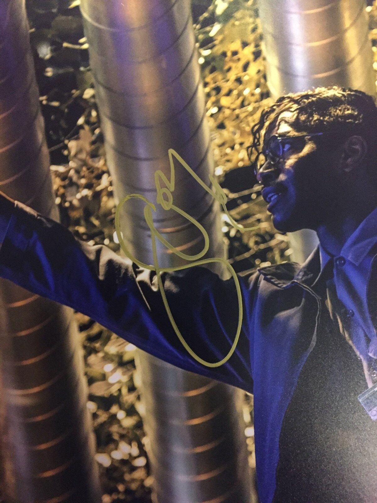 Autographed Jamie Foxx signed Amazing Spiderman 11x14 w/JSA