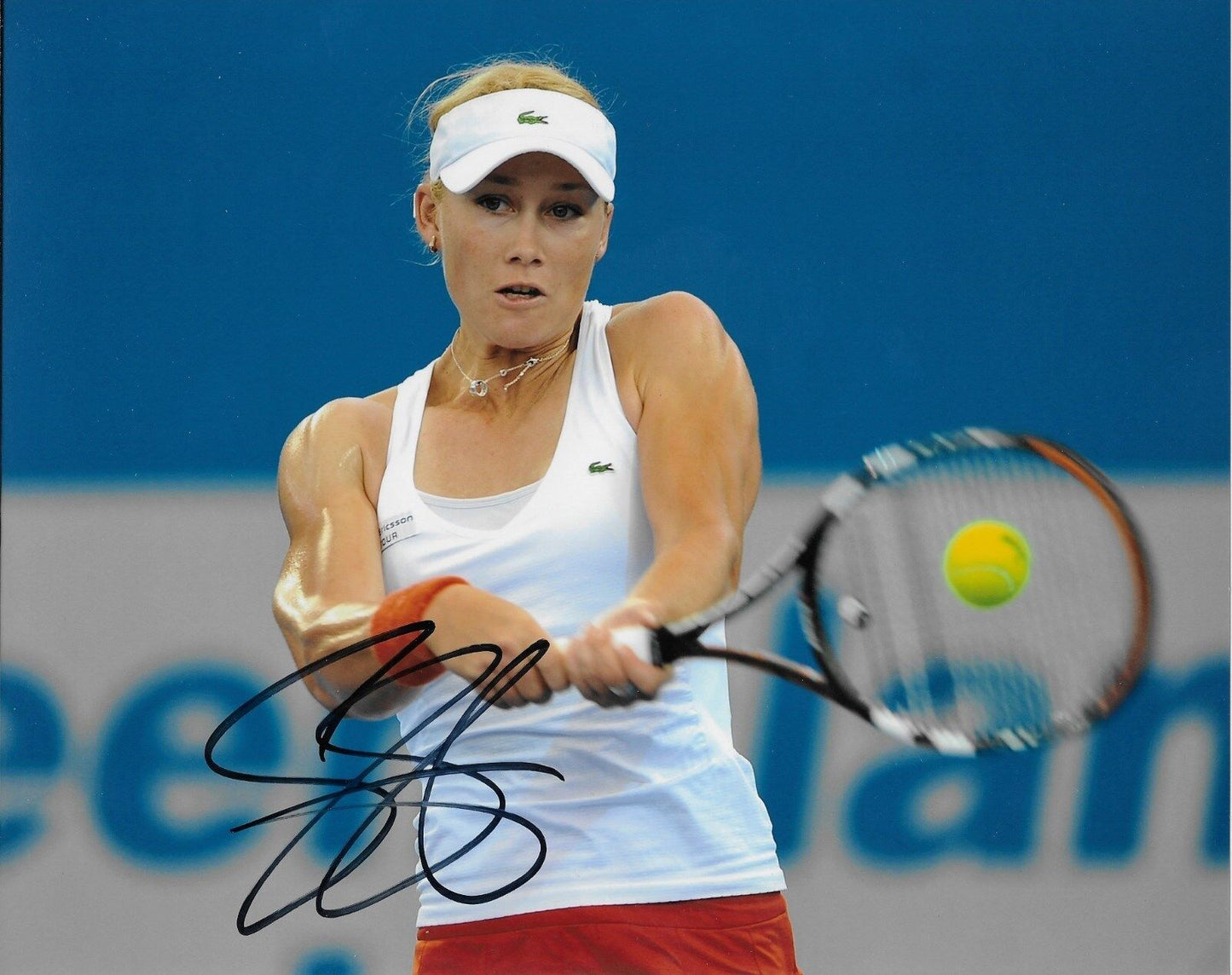 Photo originale dédicacée de Samantha Stosur Tennis 8x10 #2