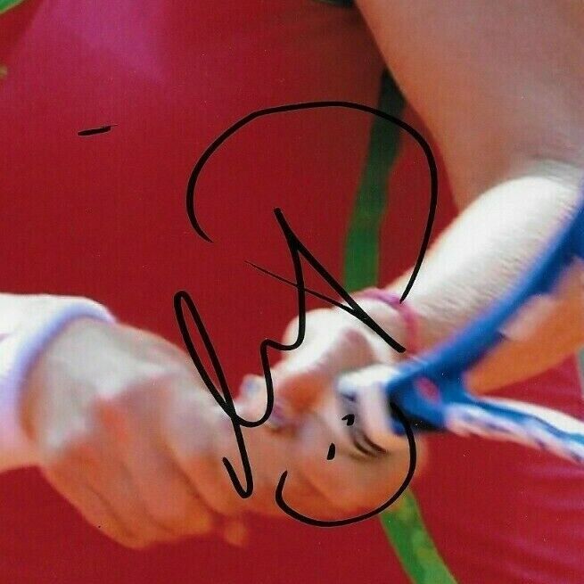 Photo de tennis autographiée Anastasia Pavlyuchenkova 8x10 #3 Original