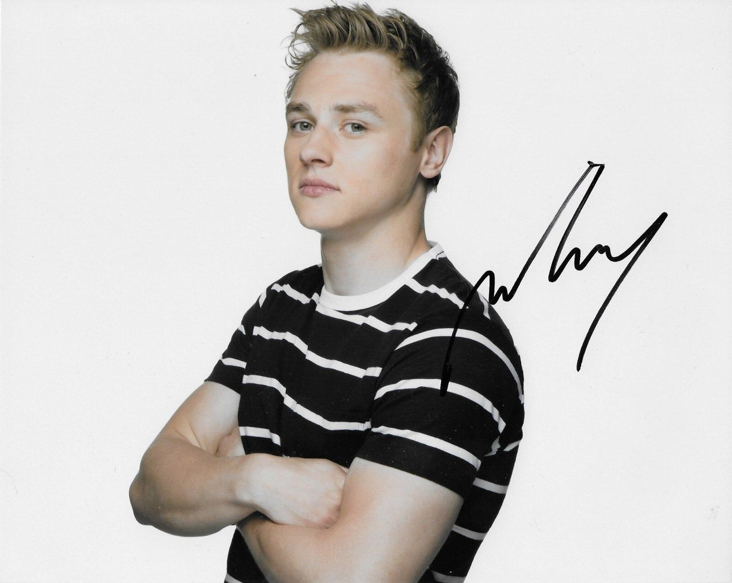 Autographed Ben Hardy X-Men Apocolypse signed 8x10 Photo Eastenders 2