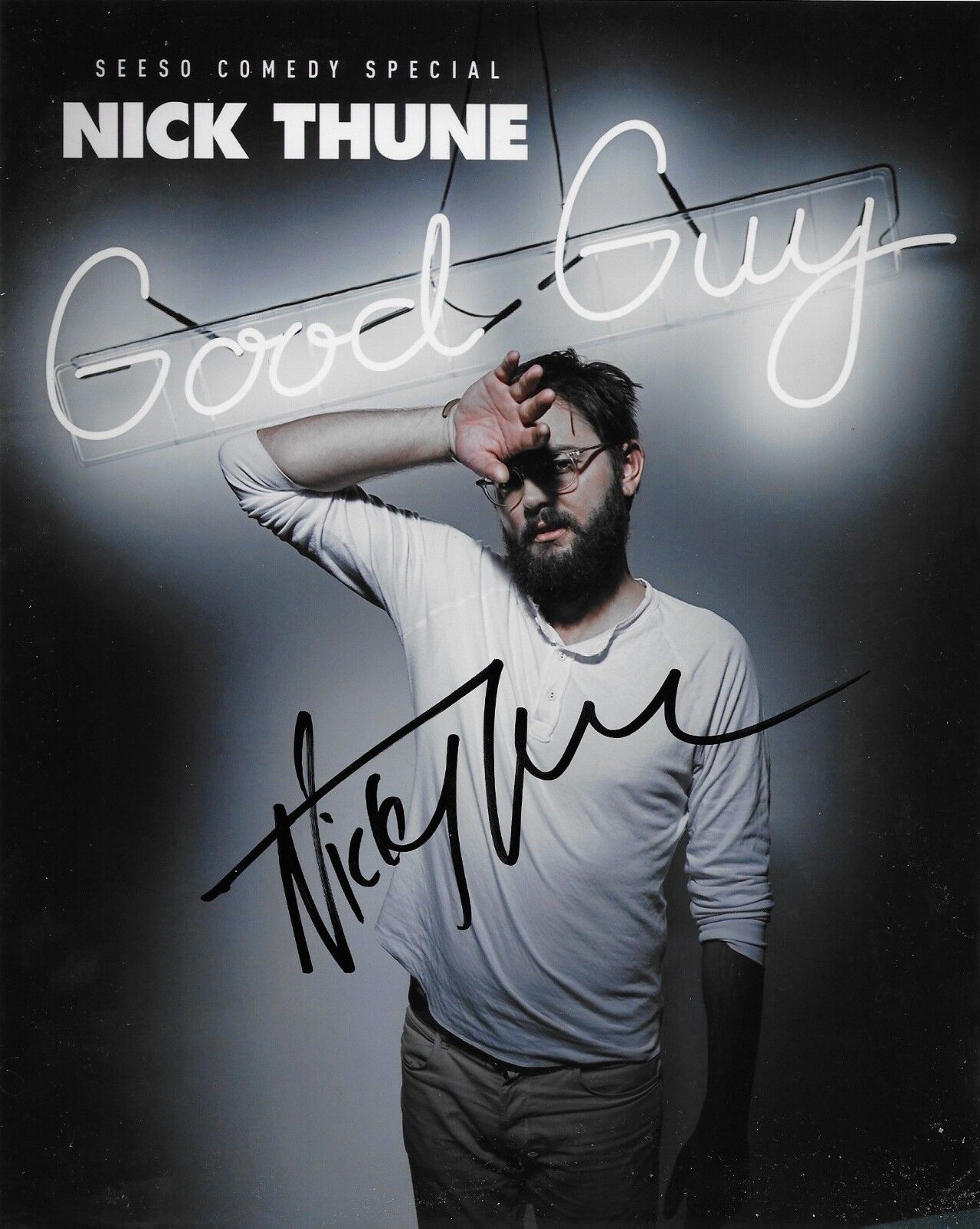 Autographed Nick Thune 8x10 Photo