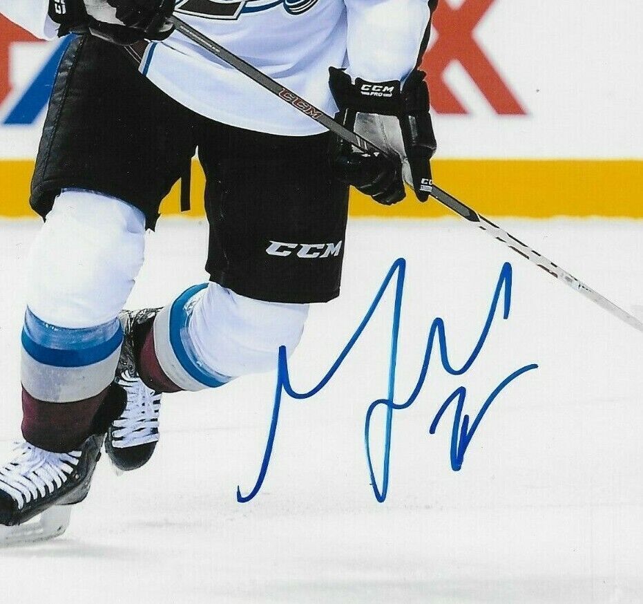 Autographed Colorado Avalanche Maxime Talbot 8x10 Photo Original