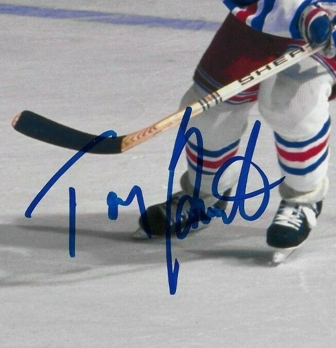 Autographed Pittsburgh Penguins Tony Granato Rangers 8x10 Photo Original