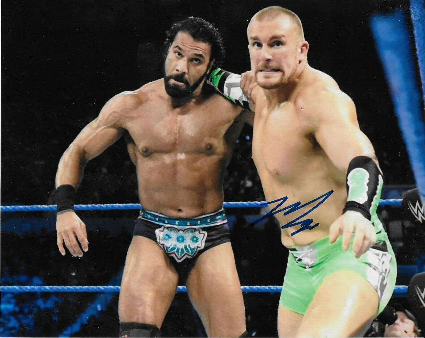 Autographed Mojo Rawley signed WWE 8x10 Photo Original
