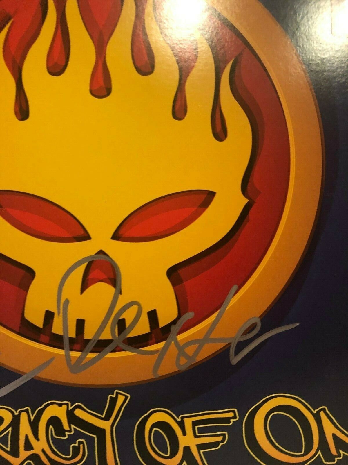 Autographed Offspring Dexter Holland signed Conspiracy of One Vinyl LP JSA