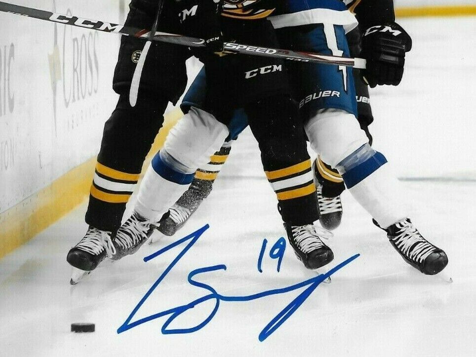 Autographed Boston Bruins Zach Senyshyn 8x10 Photo #2