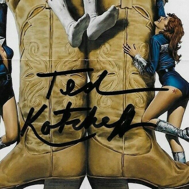 Photo 8x10 signée par le réalisateur Ted Kotcheff de North Dallas Forty