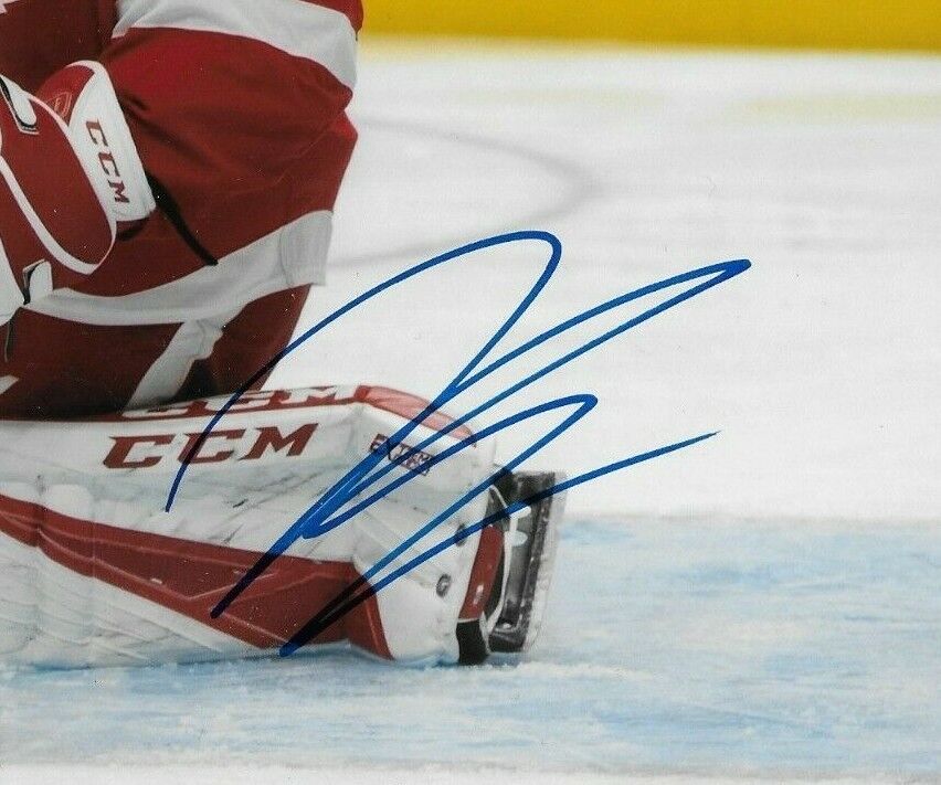 Autographed Detroit Red Wings Jonathan Bernier 8x10 Photo Original