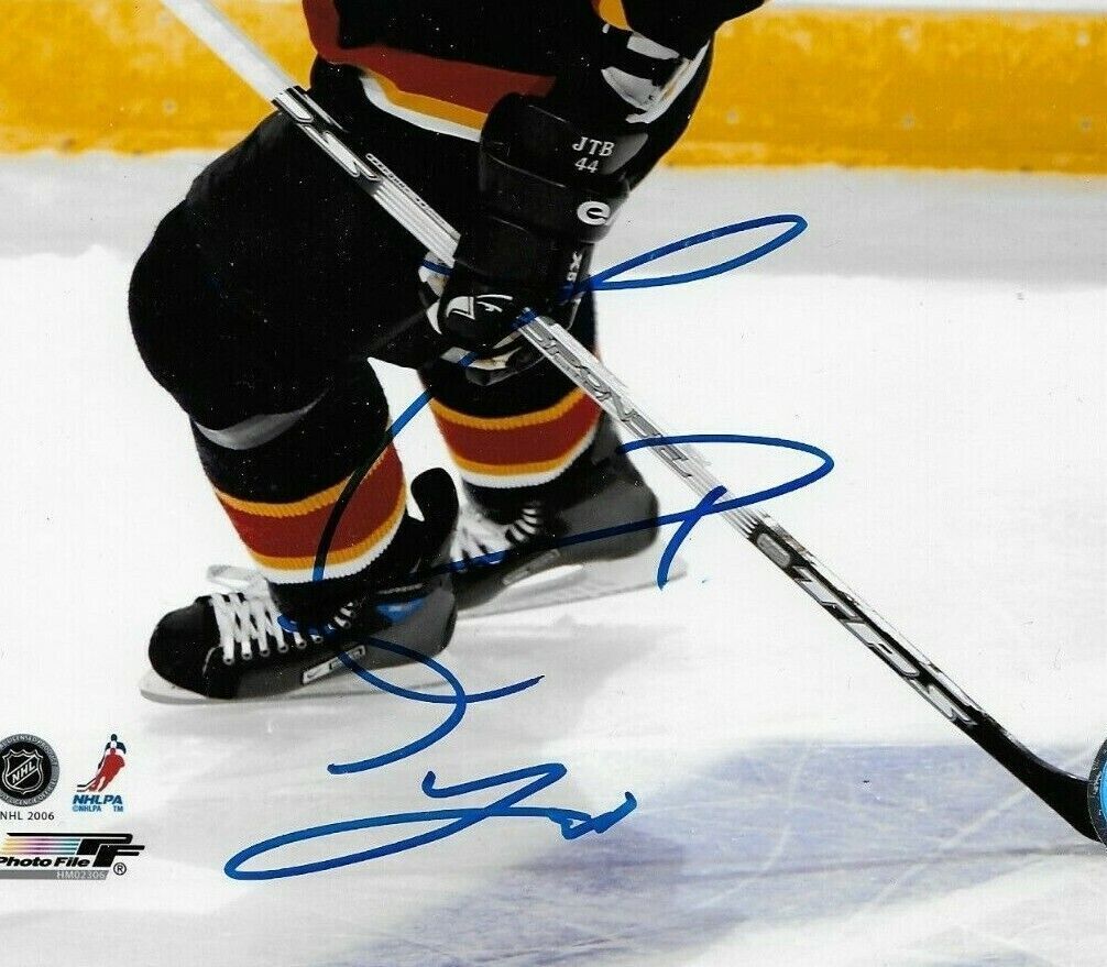 Photo originale autographiée de Todd Bertuzzi des Panthers de la Floride 8x10