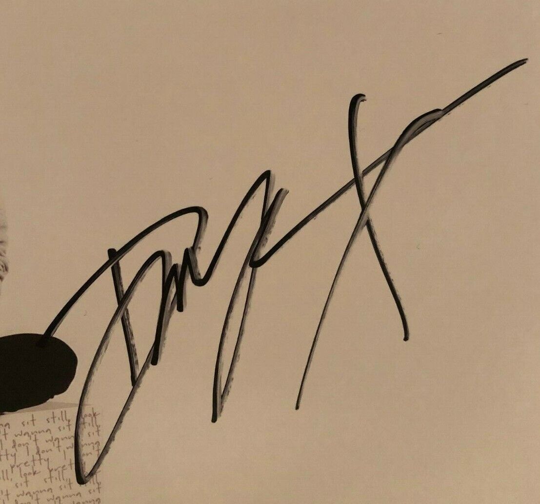 Autographed Daya signed Sit Still Look Pretty Vinyl 12" LP Purple Discs