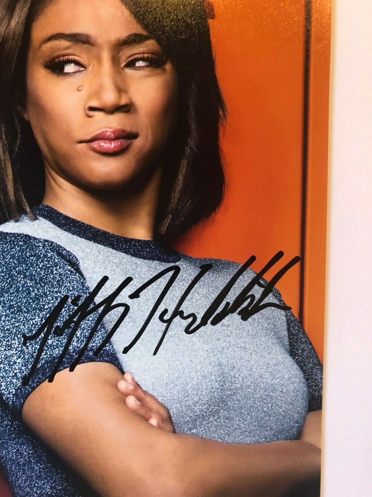 Autographed Kevin Hart Tiffany Haddish signed 12x18 Photo Night School Poster