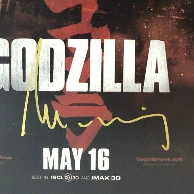 Autographed Roland Emmerich signed 12x18 Photo Godzilla Poster