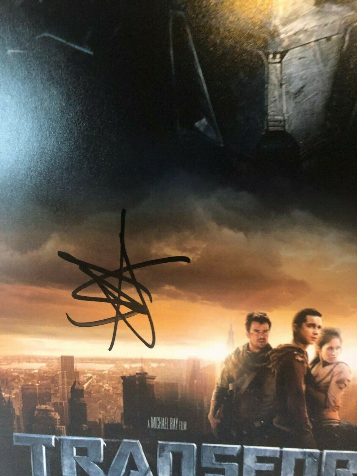 Autographed Shia Labeouf signed 12x18 Photo Transformers Movie Poster