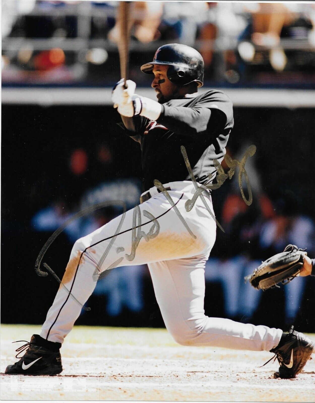Autographed Houston Astros Richard Hidalgo 8x10 Photo Original