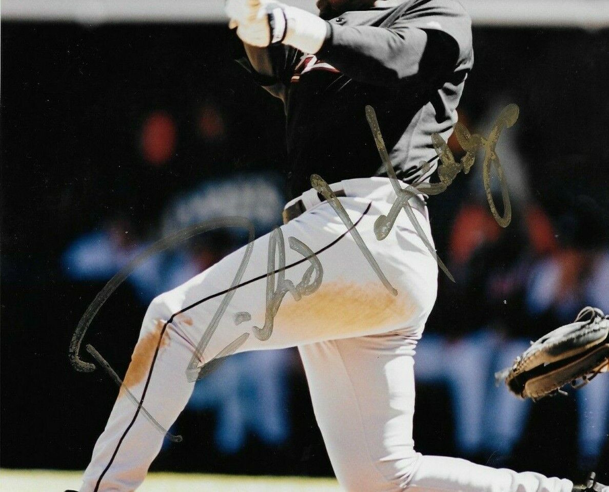 Autographed Houston Astros Richard Hidalgo 8x10 Photo Original