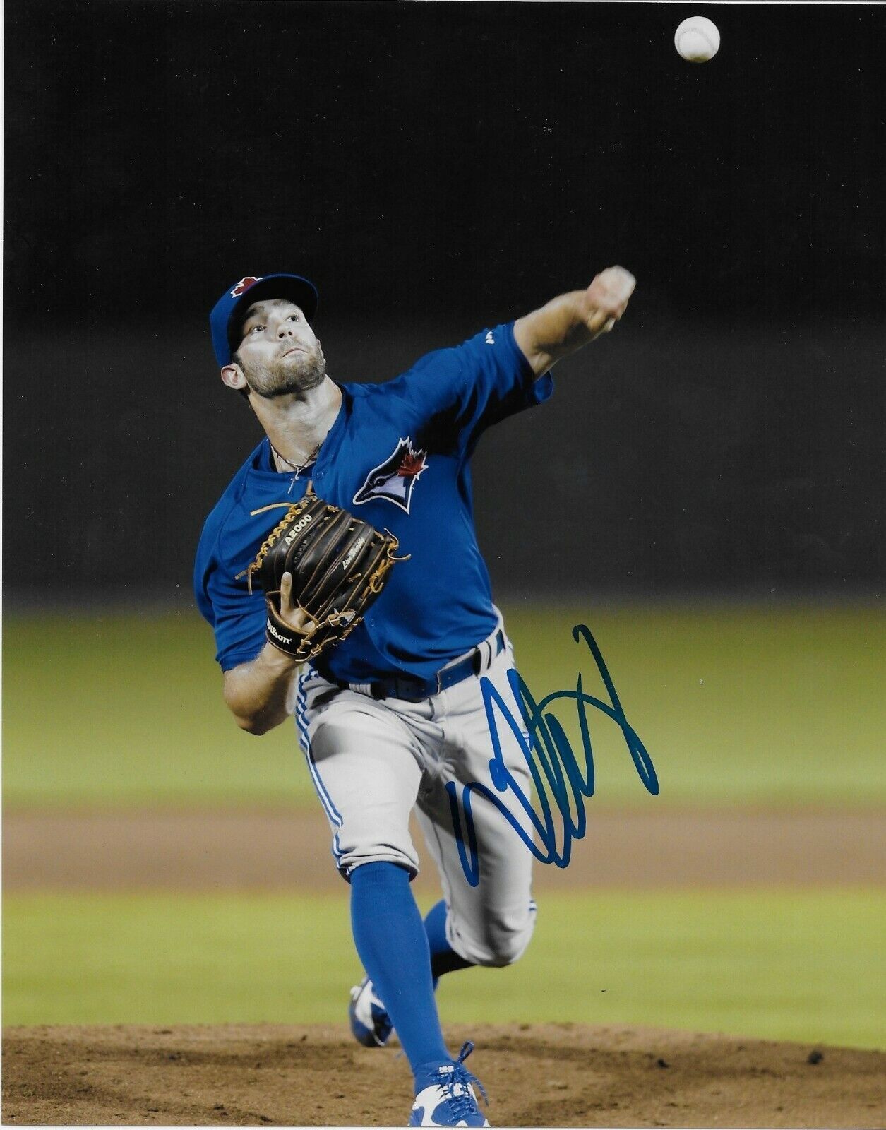 Autographed Toronto Blue Jays Daniel Norris 8x10 Photo Original