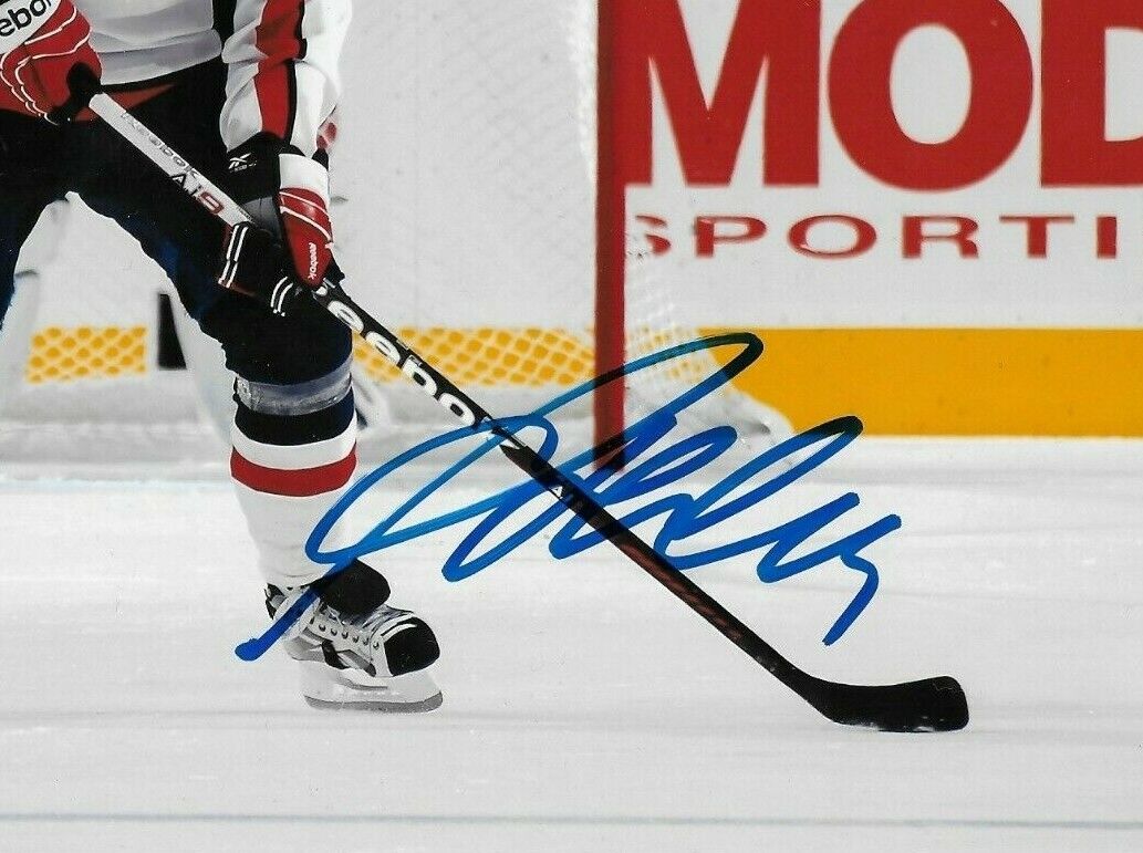 Autographed Washington Capitals Roman Hamrlik 8x10 Photo Original