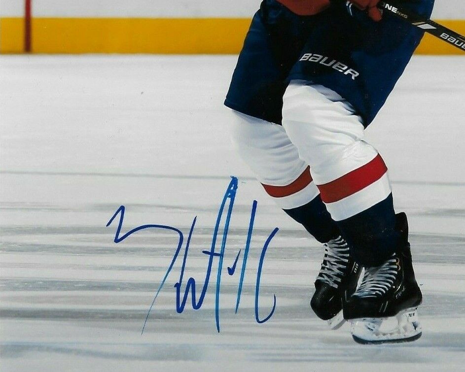 Autographed Washington Capitals Michael Latta 8x10 Photo Original