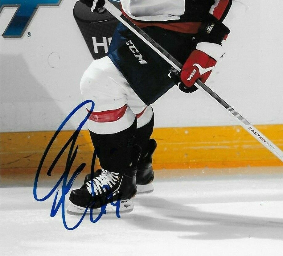 Autographed Washington Capitals Aaron Volpatti 8x10 Photo Original