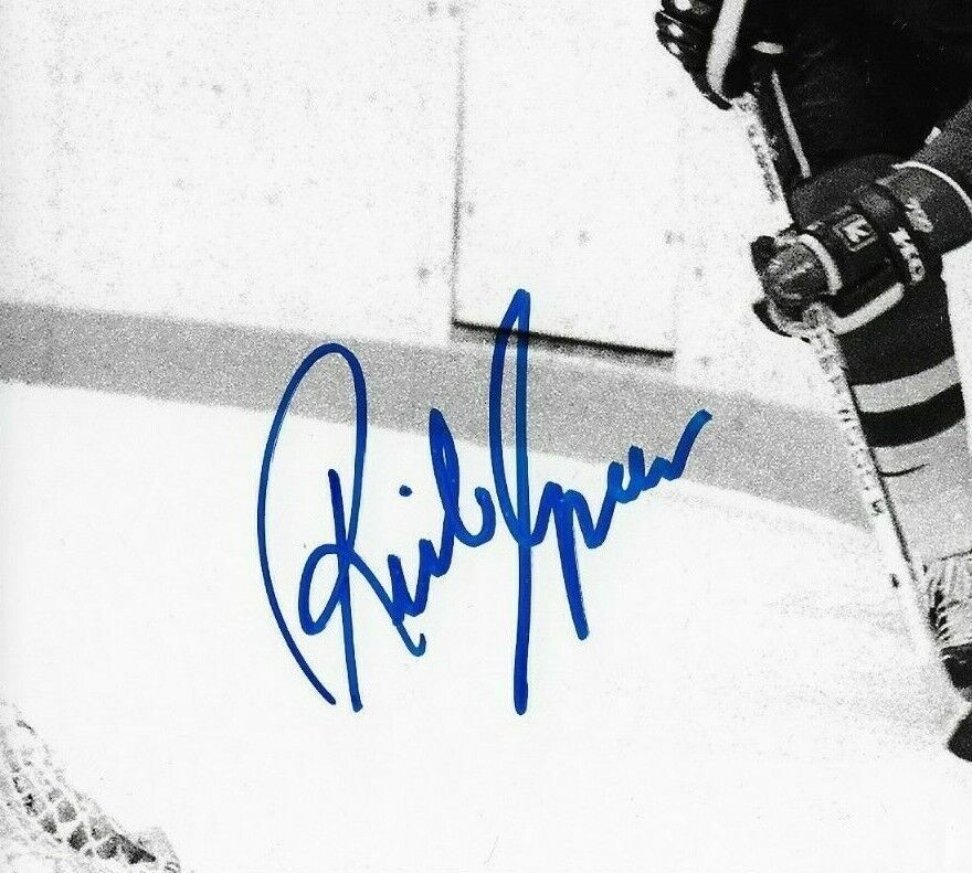 Autographed Washington Capitals Rick Green 8x10 Photo Original