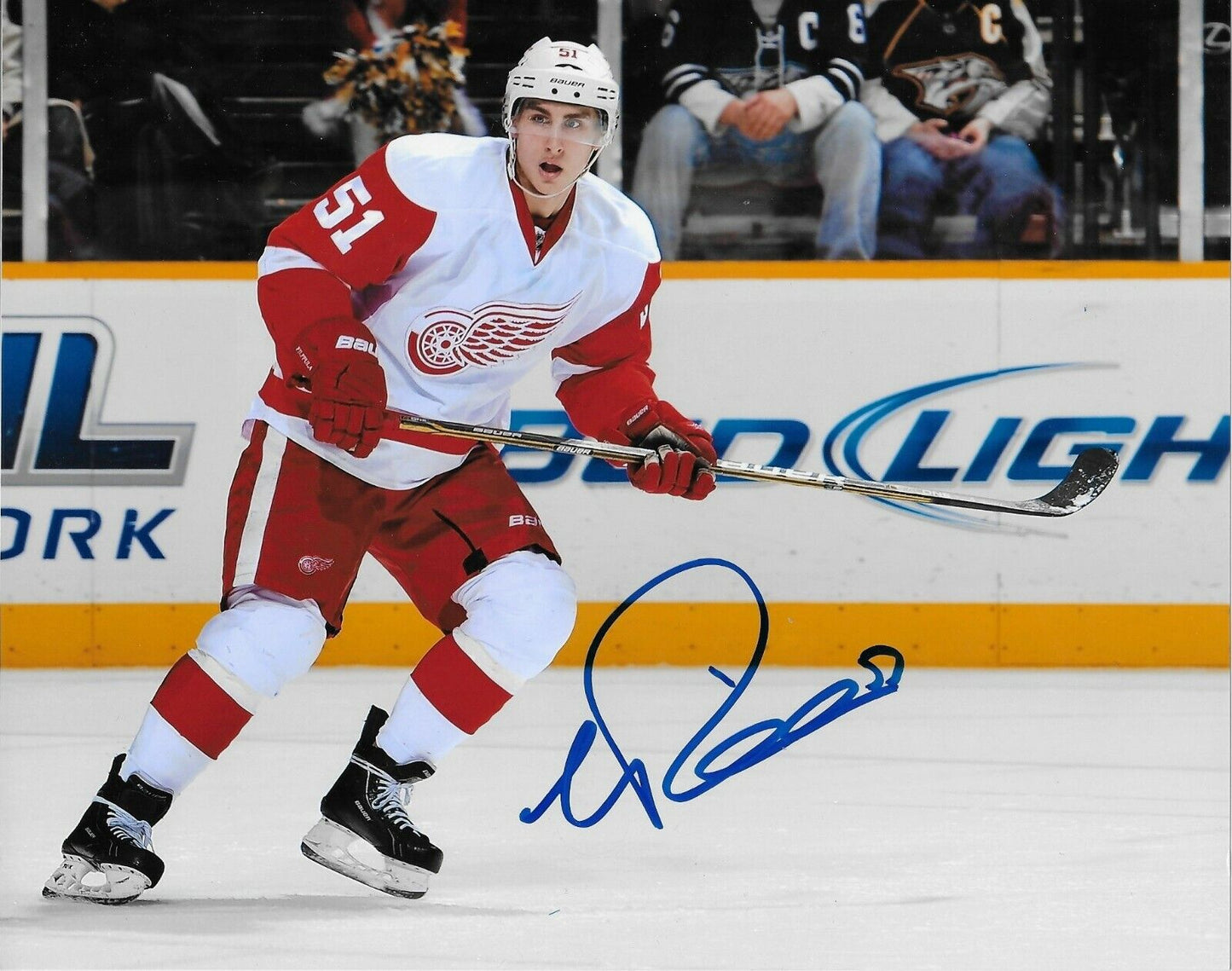 Autographed Detroit Red Wings Valtteri Filppula 8x10 Photo #2 Original